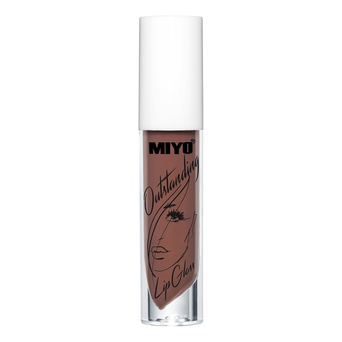 MIYO Outstanding lip gloss błyszczyk do ust 32 pecan 4ml
