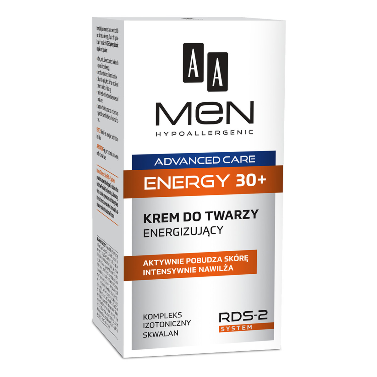 AA Men 30+ Advanced Care Krem Do Twarzy Energizujący 50ml