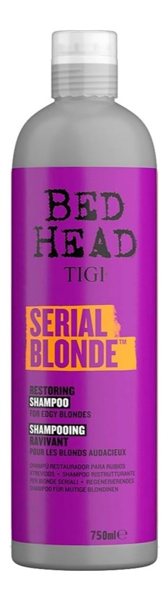 Bed head serial blonde restoring shampoo szampon do włosów blond