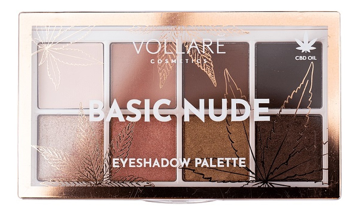 Basic Nude Eyeshadow Palette paleta cieni do powiek