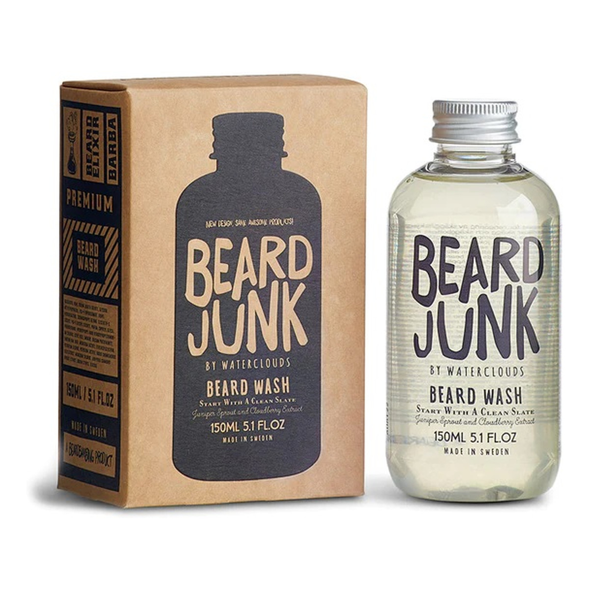 Waterclouds Beard junk beard wash szampon do brody 150ml