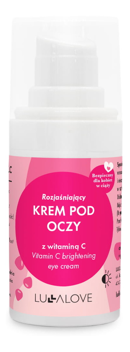 Rozjaśniający krem pod oczy z witaminą C