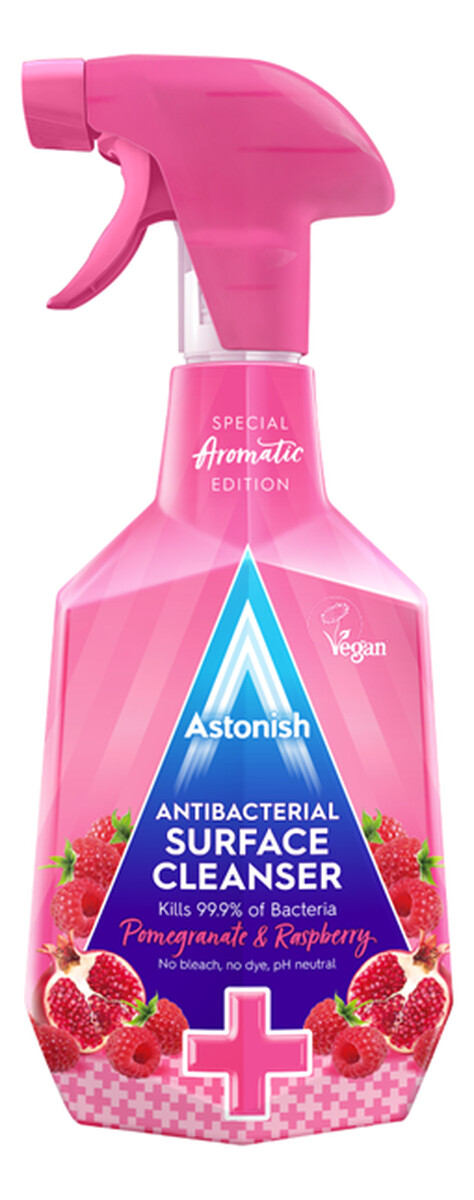 Antybakteryjny spray do czyszczenia Granat Malina