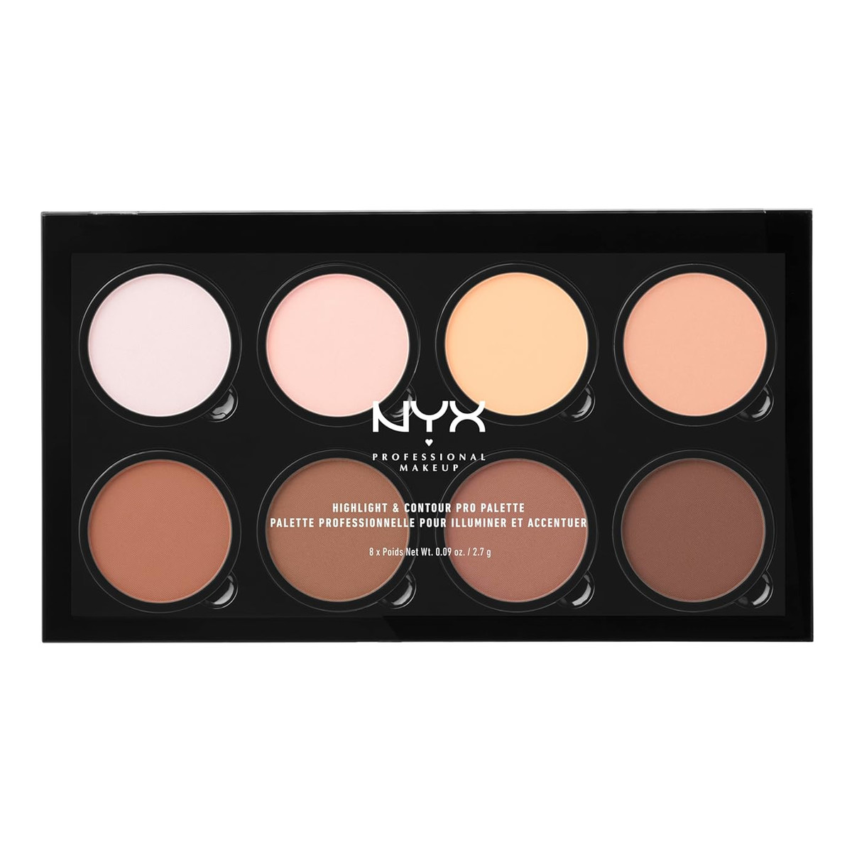 NYX Professional MakeUp Highlight & Contour Paleta do konturowania 21.6g