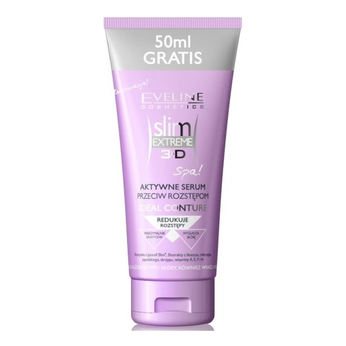 Eveline 3D Slim Extreme Aktywne Serum Przeciw Rozstępom 200ml