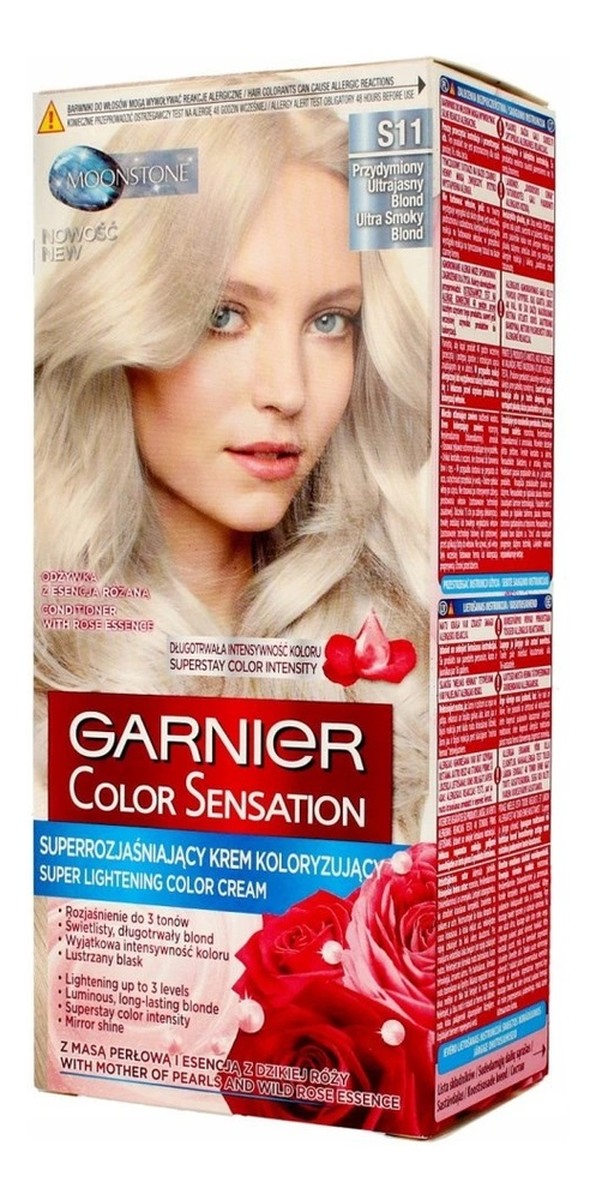 Krem Koloryzujący Do Włosów Color Sensation Przydymiony Ultrajasny Blond (S11)