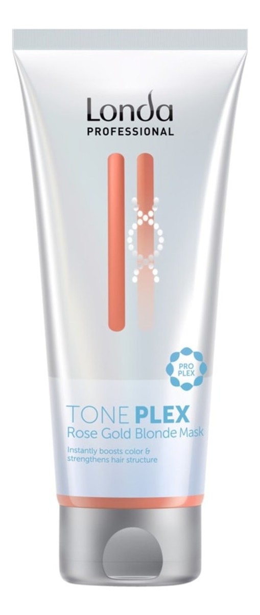 Tone Plex Rose Gold Blonde Mask maska odświeżająca ciepłe odcienie włosów blond