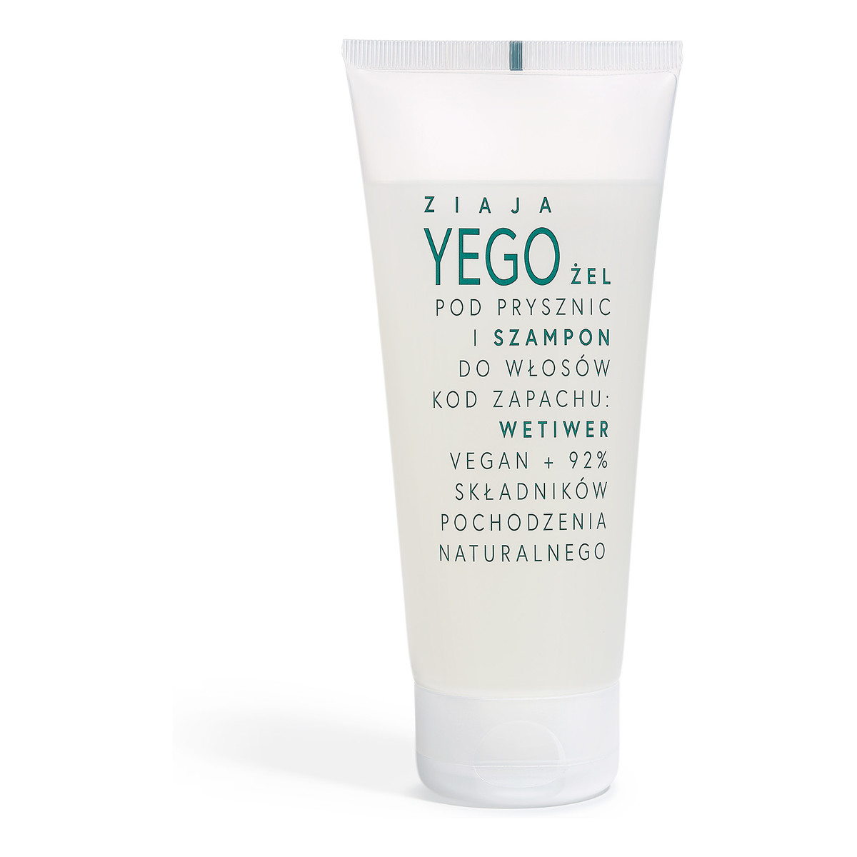 Ziaja Yego Żel pod prysznic i szampon do włosów Wetiwer 200ml