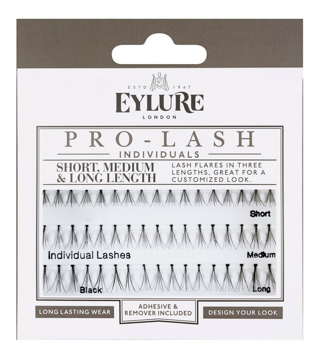 Individual lashes sztuczne rzęsy w kępkach black