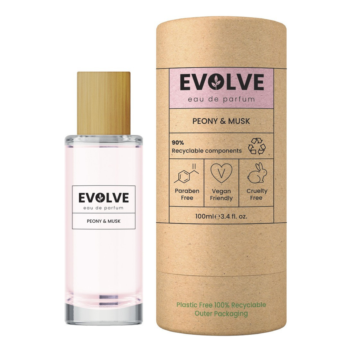 Evolve Peony & Musk Woda perfumowana dla kobiet 100ml