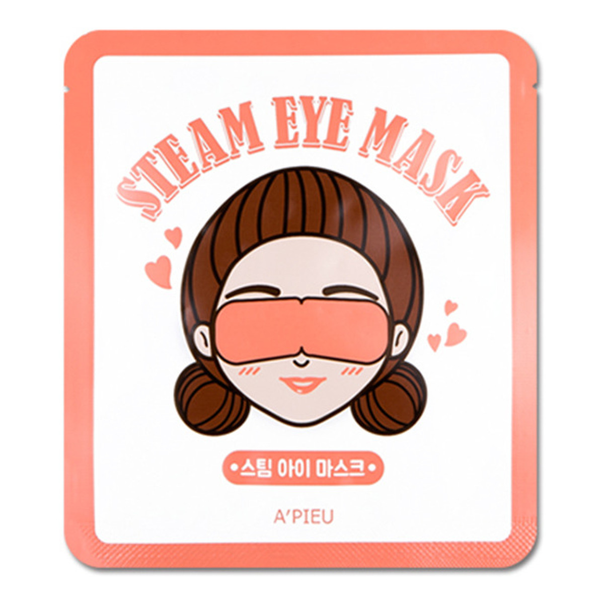 A'Pieu Steam Eye Mask Rozgrzewająca Maseczka O Działaniu Kojącym Na Oczy