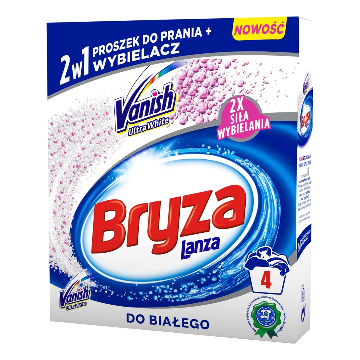 Bryza Lanza Vanish Ultra Color 2w1 proszek do prania i odplamiacz do bieli 300g