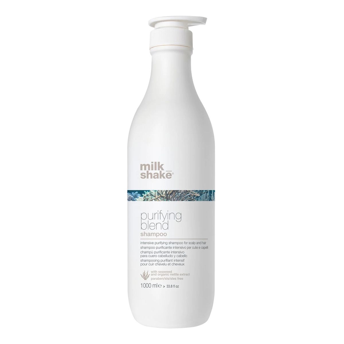 Milk Shake Purifying blend shampoo intensywnie oczyszczający szampon do skóry głowy i włosów 1000ml