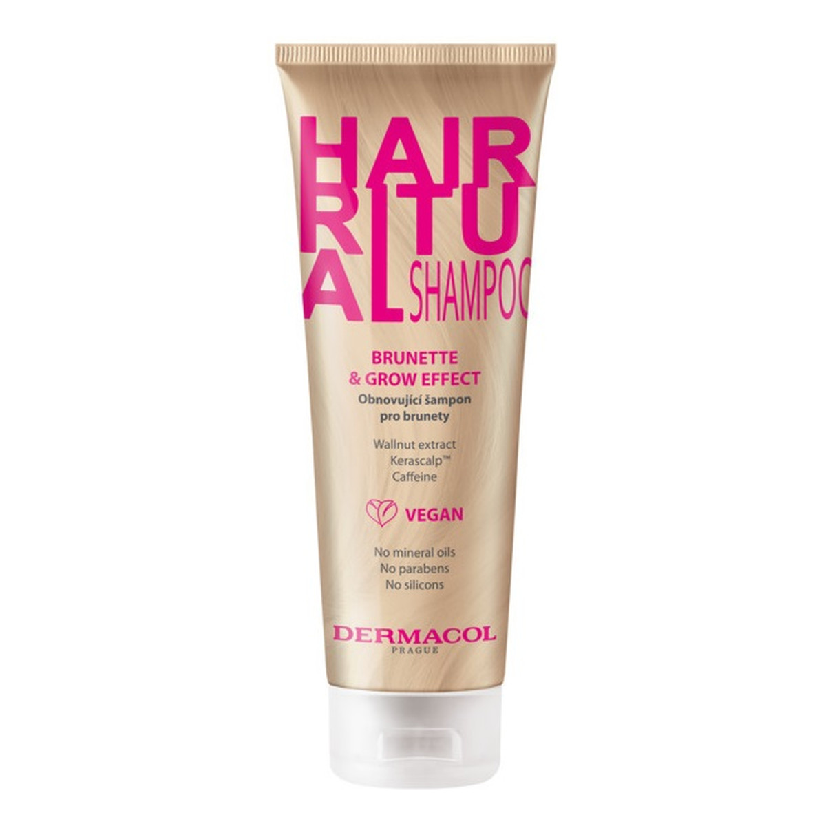Dermacol Hair ritual shampoo szampon włosów brunette & grow effect 250ml