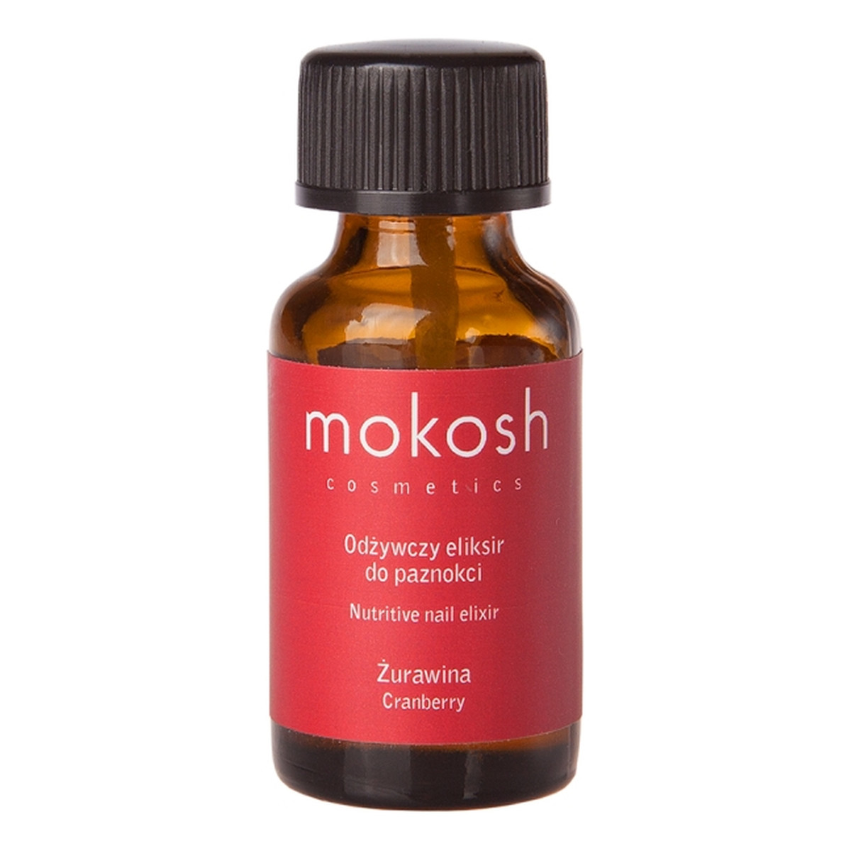 Mokosh Odżywczy eliksir do paznokci żurawina 10ml