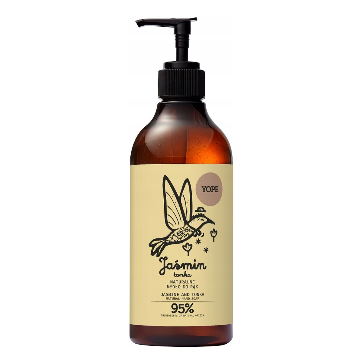 Yope Naturalne mydło do rąk Jaśmin & Tonka 500ml
