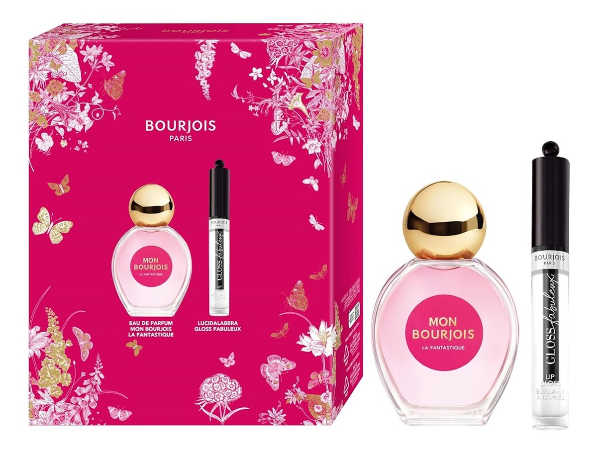 Zestaw woda perfumowana spray 50ml + błyszczyk do ust 01 3.5ml