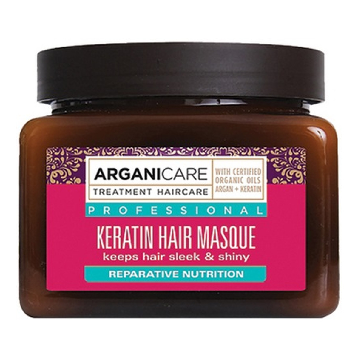Arganicare Keratin maska do włosów z keratyną 500ml