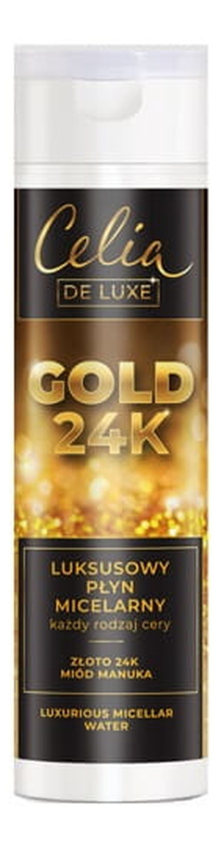 Luksusowy Płyn Micelarny do każdego rodzaju cery Gold 24K