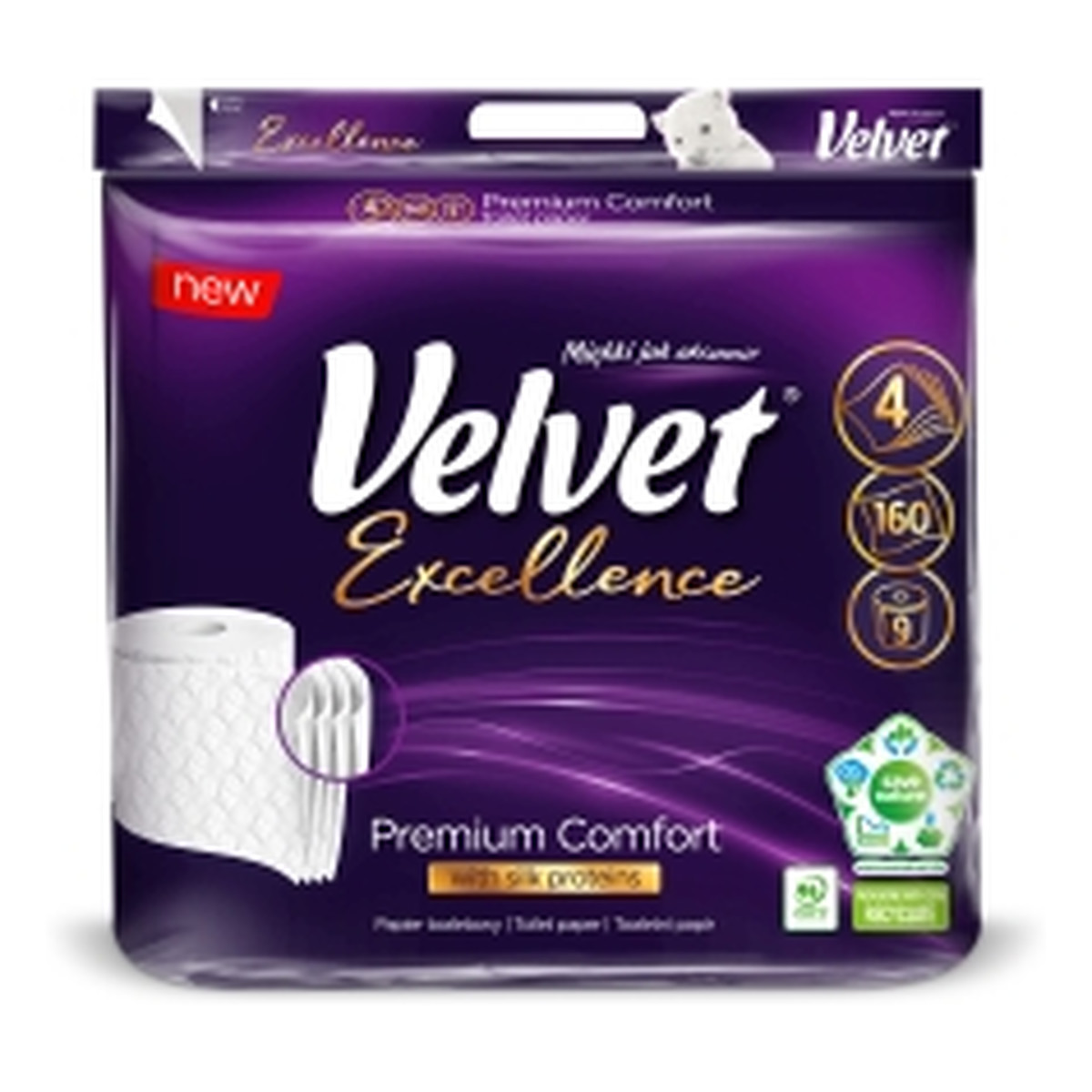 Velvet PAPIER TOALETOWY ( 9) EXCELLENCE PREMIUM COMFORT