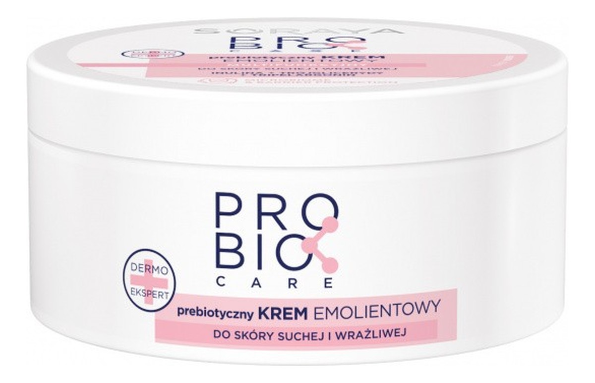 Prebiotyczny krem emolientowy do skóry suchej i wrażliwej