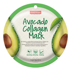 Avocado Collagen Mask maseczka kolagenowa w płacie Awokado