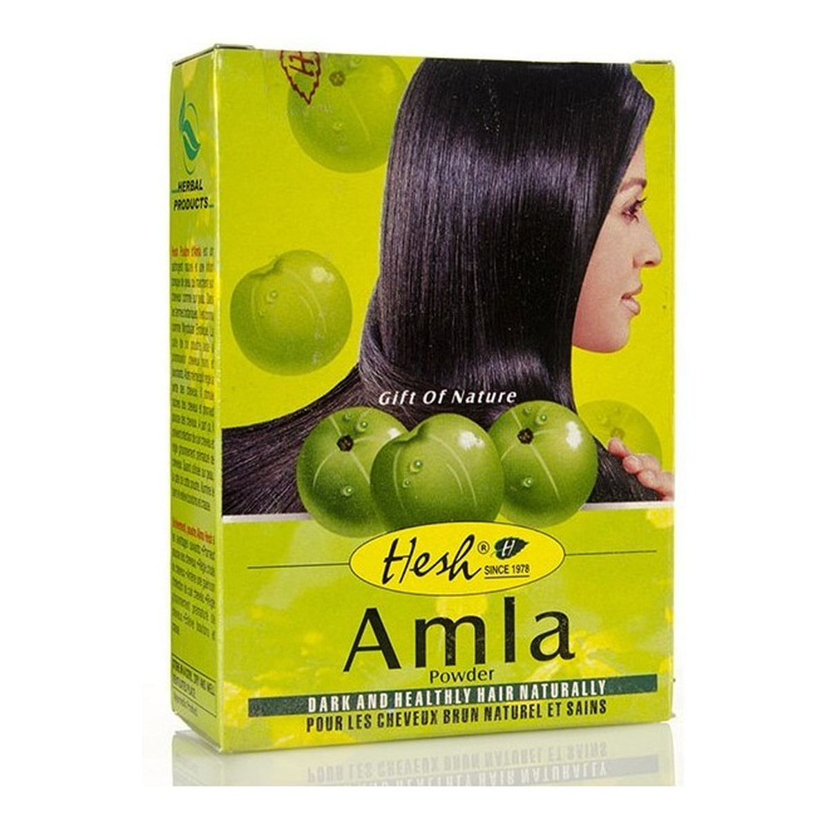 Hesh Amla Powder Puder Do Włosów i Twarzy 100g