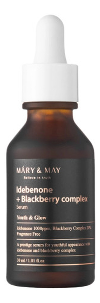 Idebenone + blackberry complex serum wygładzające serum do twarzy