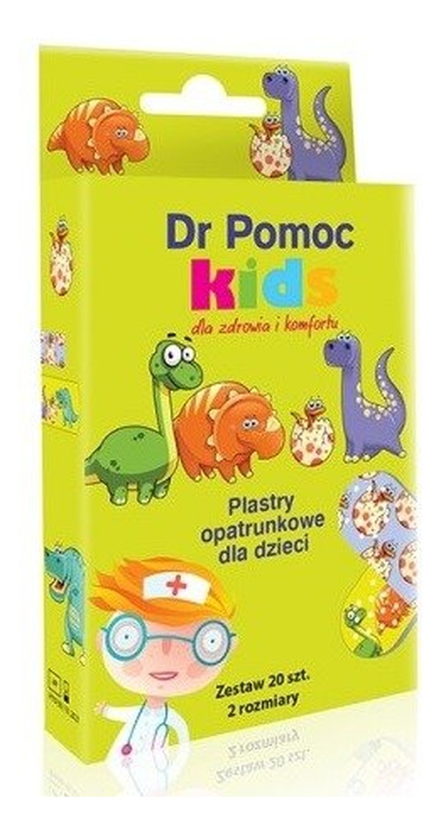 Plastry opatrunkowe Kids chłopięce 20 szt.