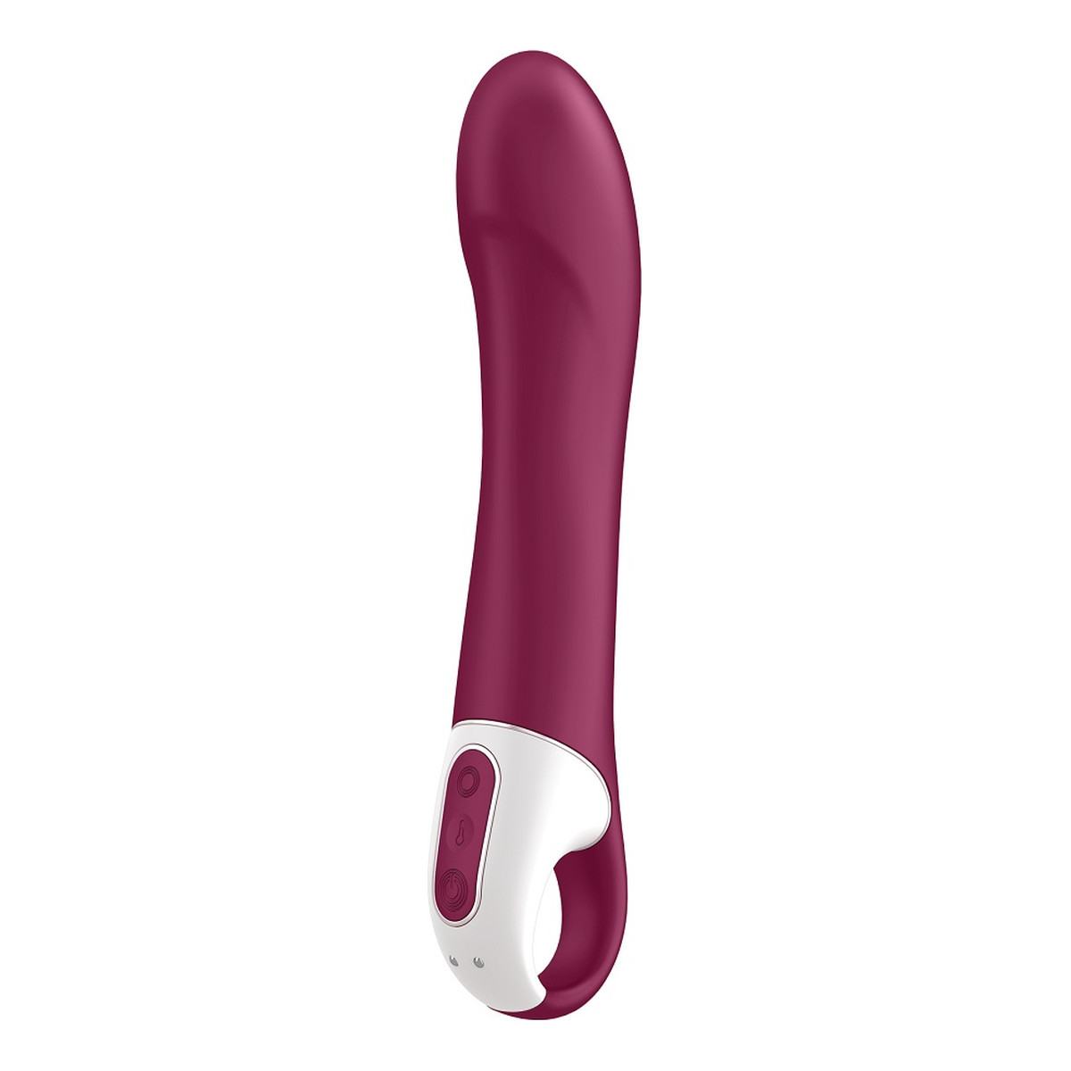 Satisfyer Big heat podgrzewany wibrator violet