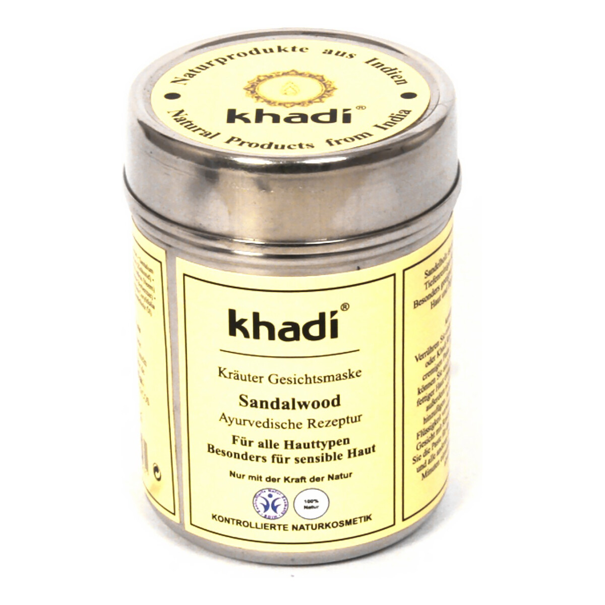 Khadi Sandalwood Maseczka Sandałowa Oczyszczająca 50g