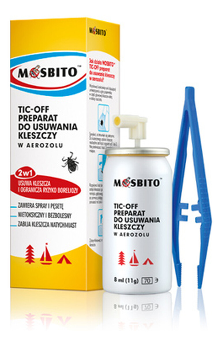 Preparat Do Usuwania Kleszczy 2 w 1