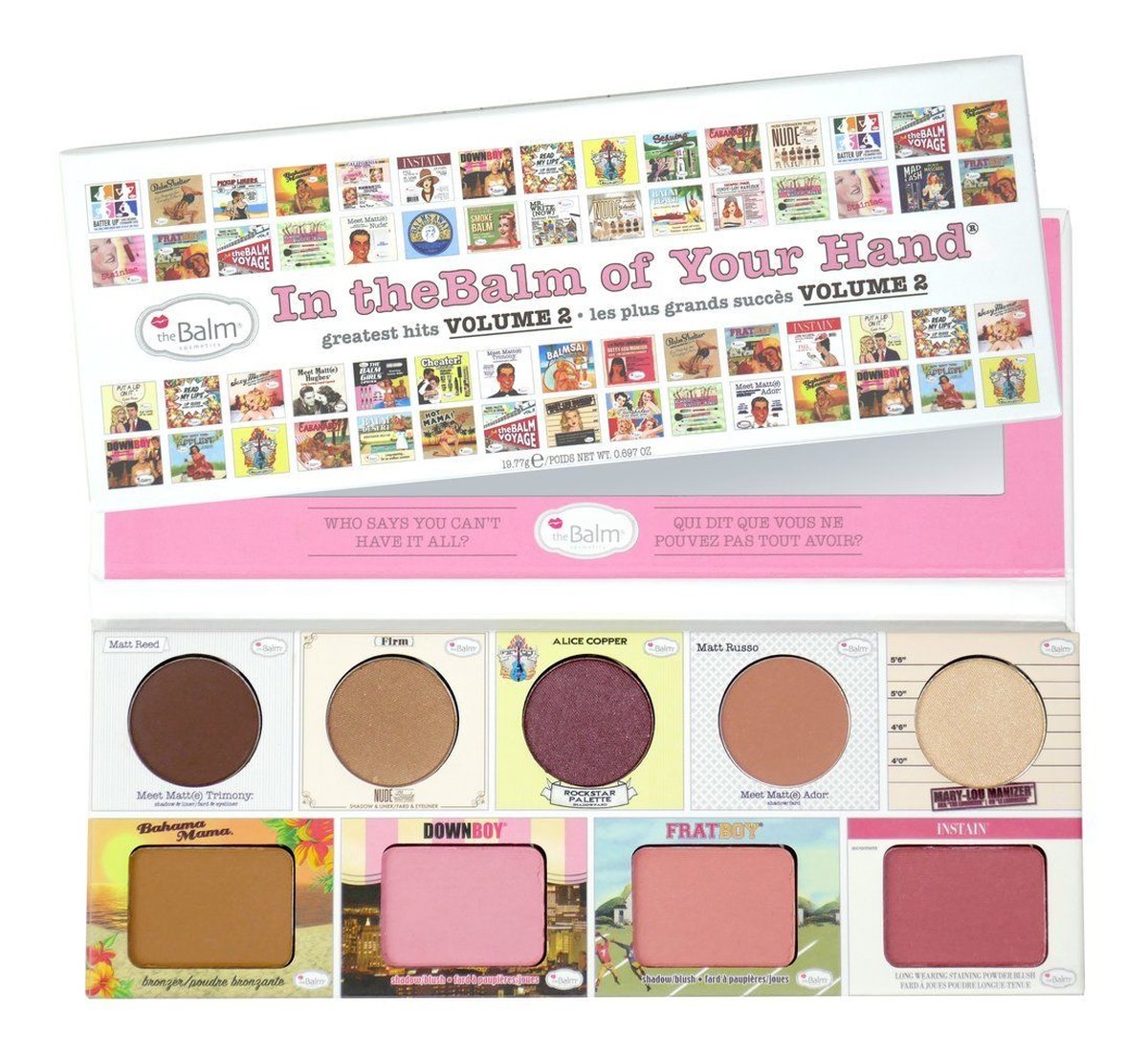 paleta do makijażu