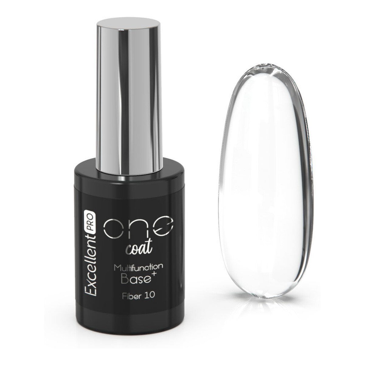 Excellent PRO One coat multifunction fiber base baza hybrydowa z włóknami cleary 11g