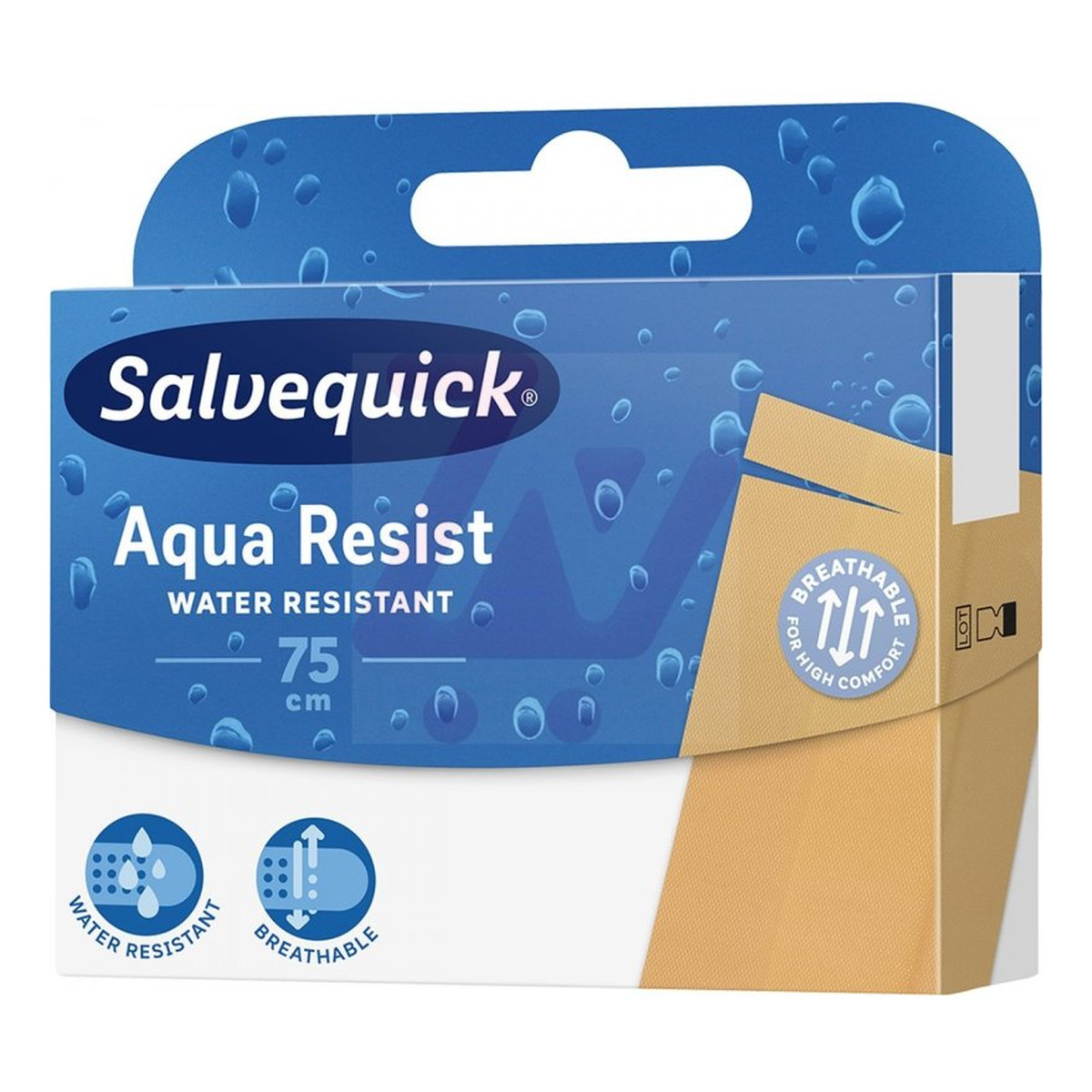 Salvequick Plaster wododporny 75CM Aqua Resist