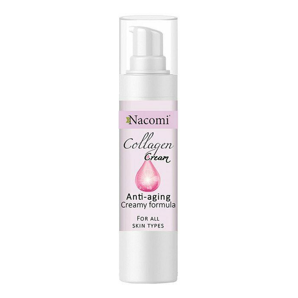Nacomi Collagen Cream Kolagenowy Żel-Krem do twarzy 50ml