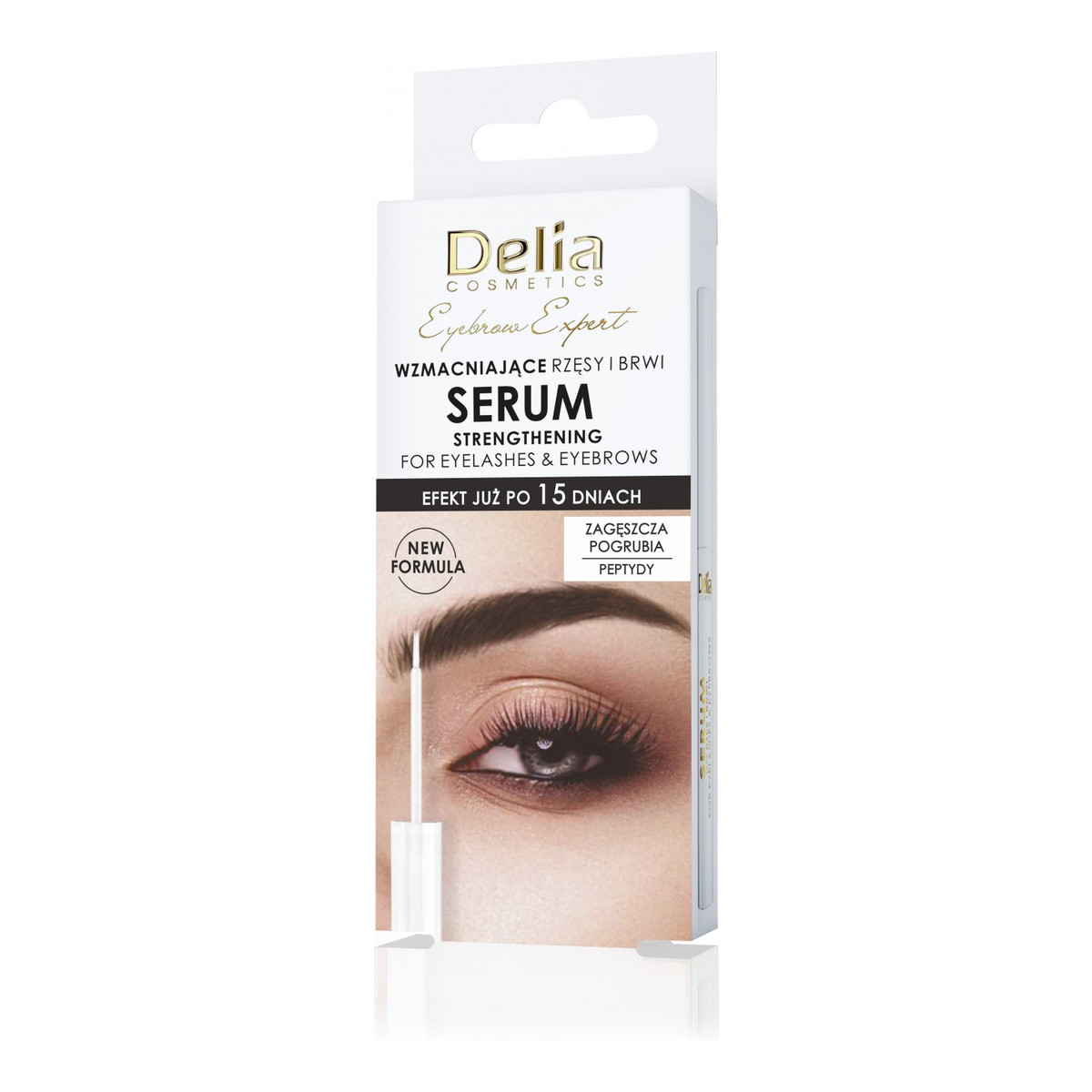 Delia Eyebrow Expert serum na wzrost rzęs i brwi z peptydami 7ml