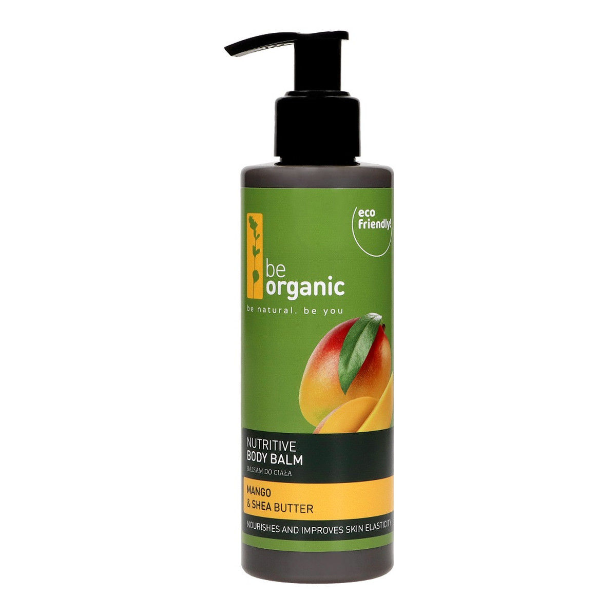 Be Organic Nutritive Body Balm odżywczy Balsam do ciała mango & masło shea 200ml