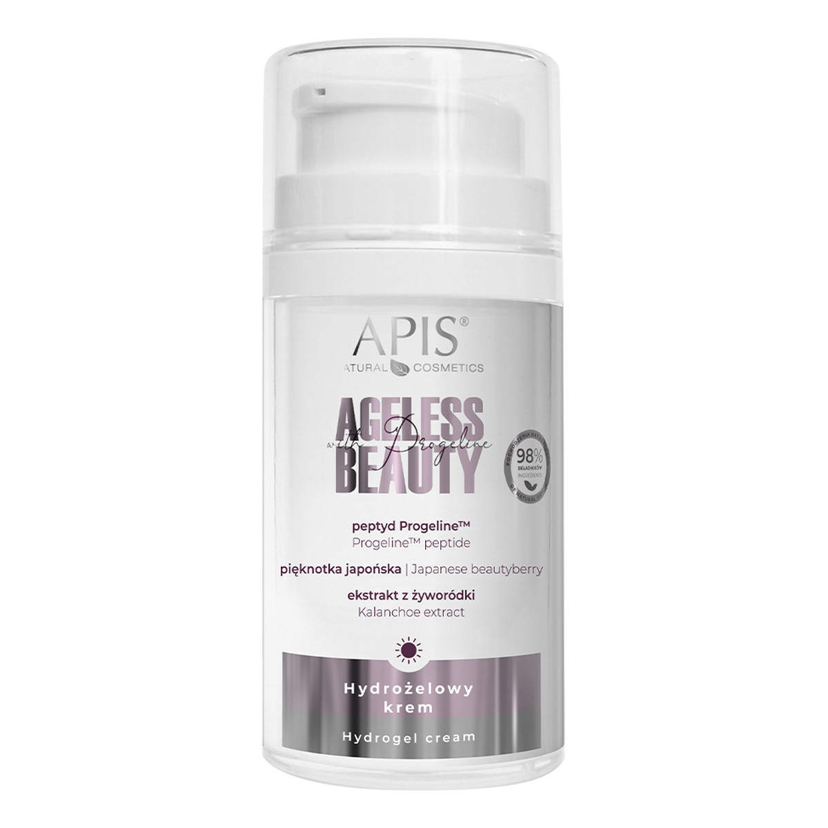 Apis Ageless Beauty Zestaw świąteczny Hydrożelowy krem na dzień z Progeliną 50ml + Wielozadaniowa kremo-maska na noc z Progeliną 50ml