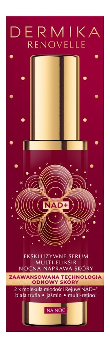 Ekskluzywne serum multi eliksir Nocna Naprawa Skóry