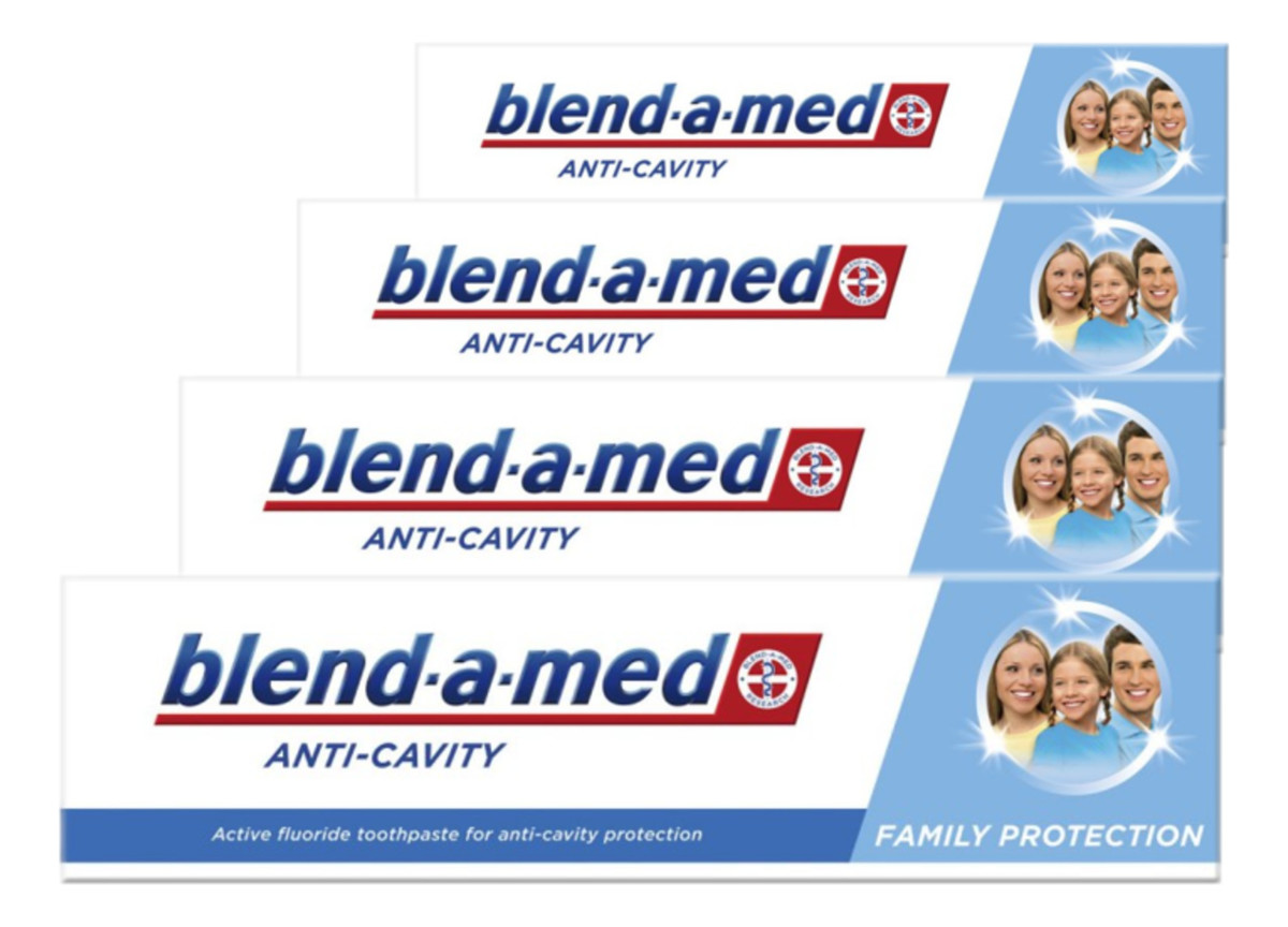 Pasta do zębów Family Protection 4x75ml
