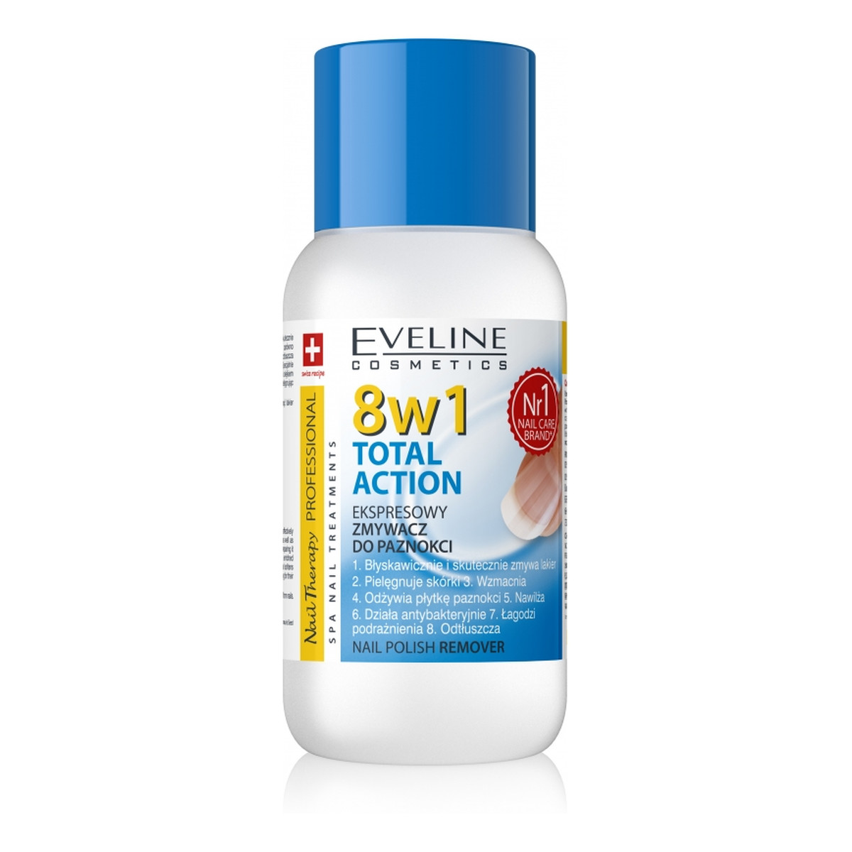 Eveline Nail Therapy Zmywacz Do Paznokci 8w1 150ml