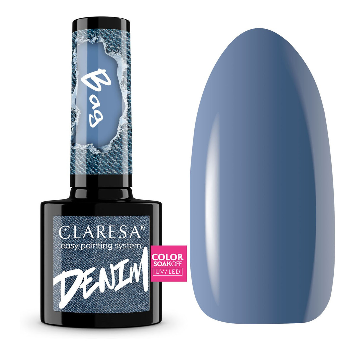 Claresa N Denim Lakier hybrydowy 5g
