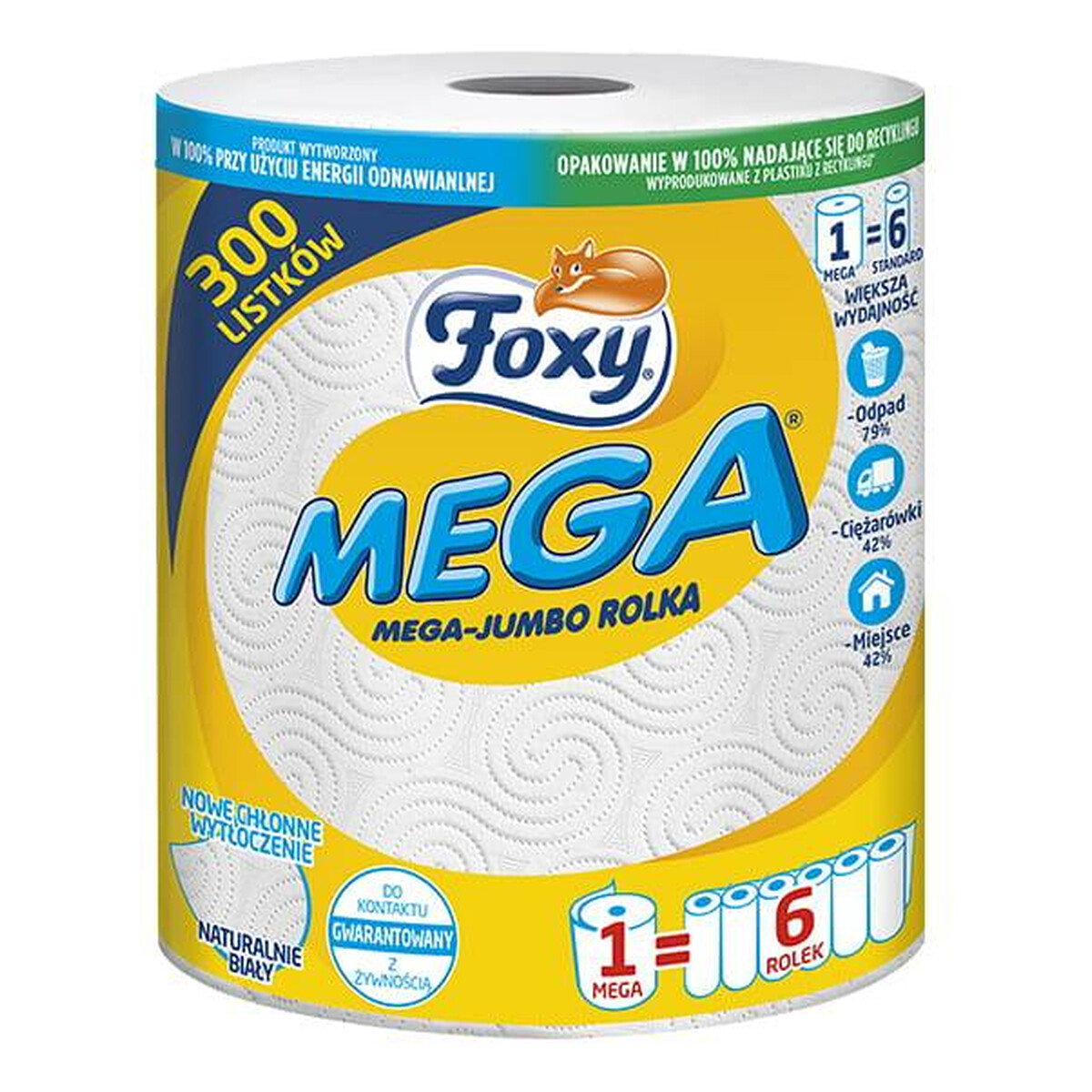 Foxy Ręcznik papierowy mega jumbo