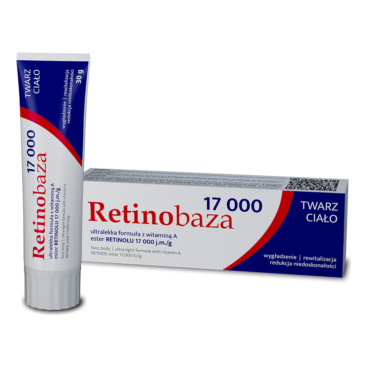 Retinobaza RETINOBAZA 17000 Krem farmaceutyczny z witaminą A 30g