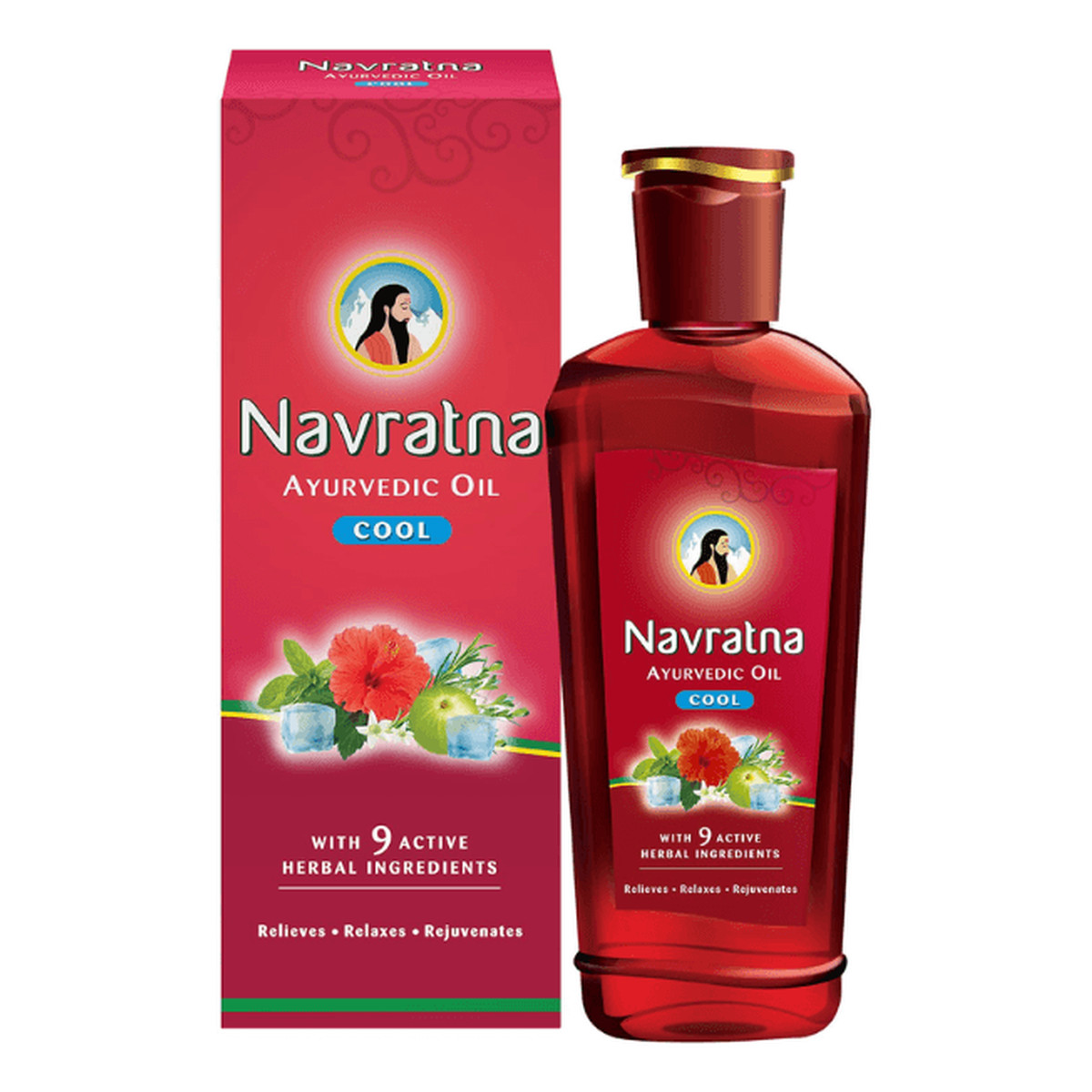 Navratna Ajurwedyjski olejek do masażu 180ml