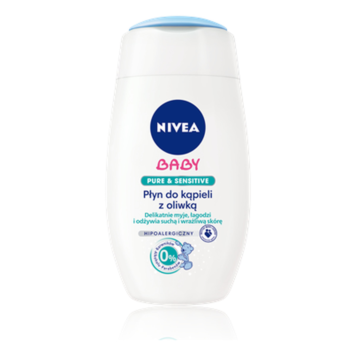 Nivea Nutri Sensitive Baby Płyn Do Kąpieli z Oliwką 200ml