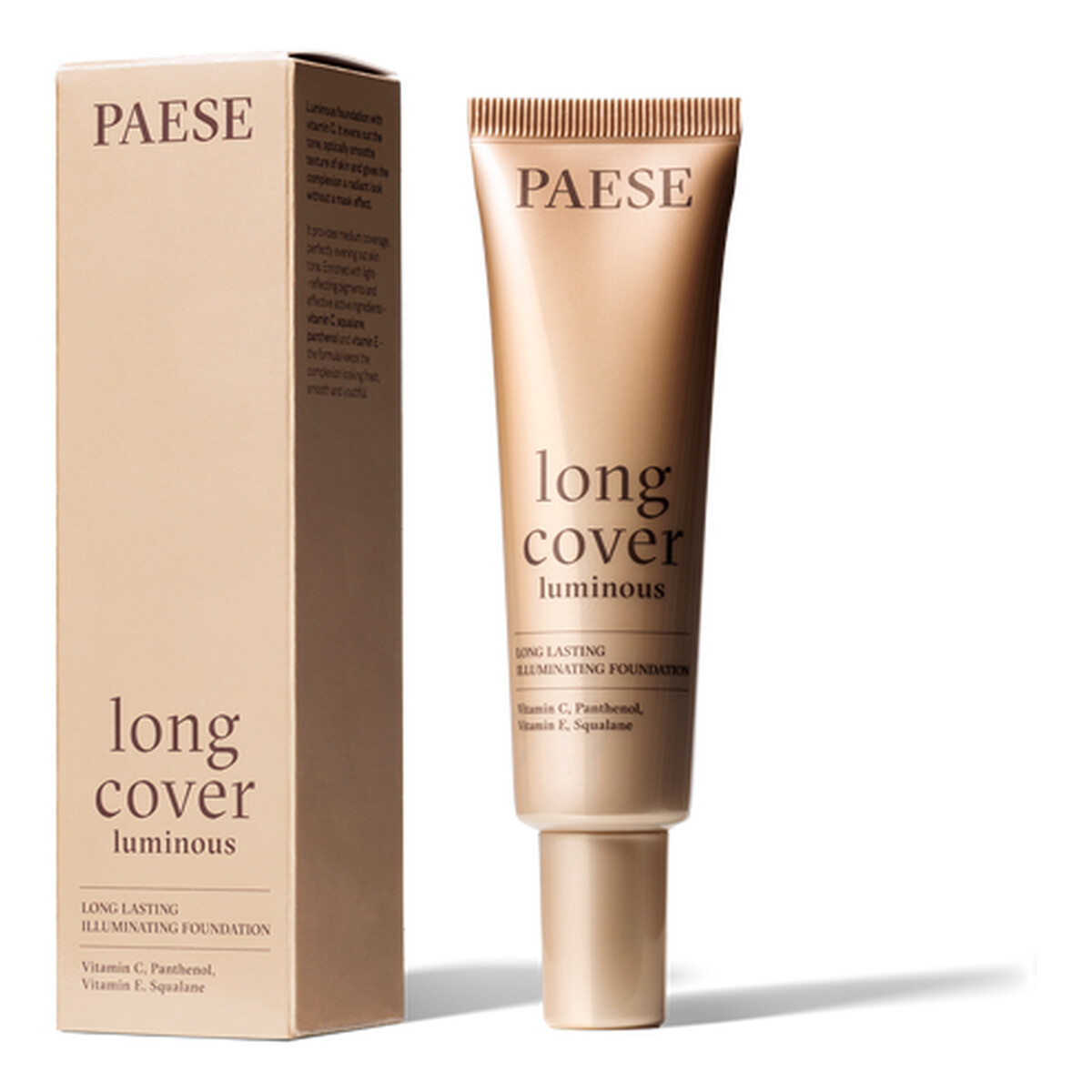 Paese Long Cover Luminous Podkład rozświetlający do twarzy 30ml