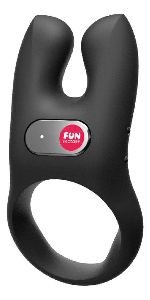 Wibrujący pierścień erekcyjny czarny