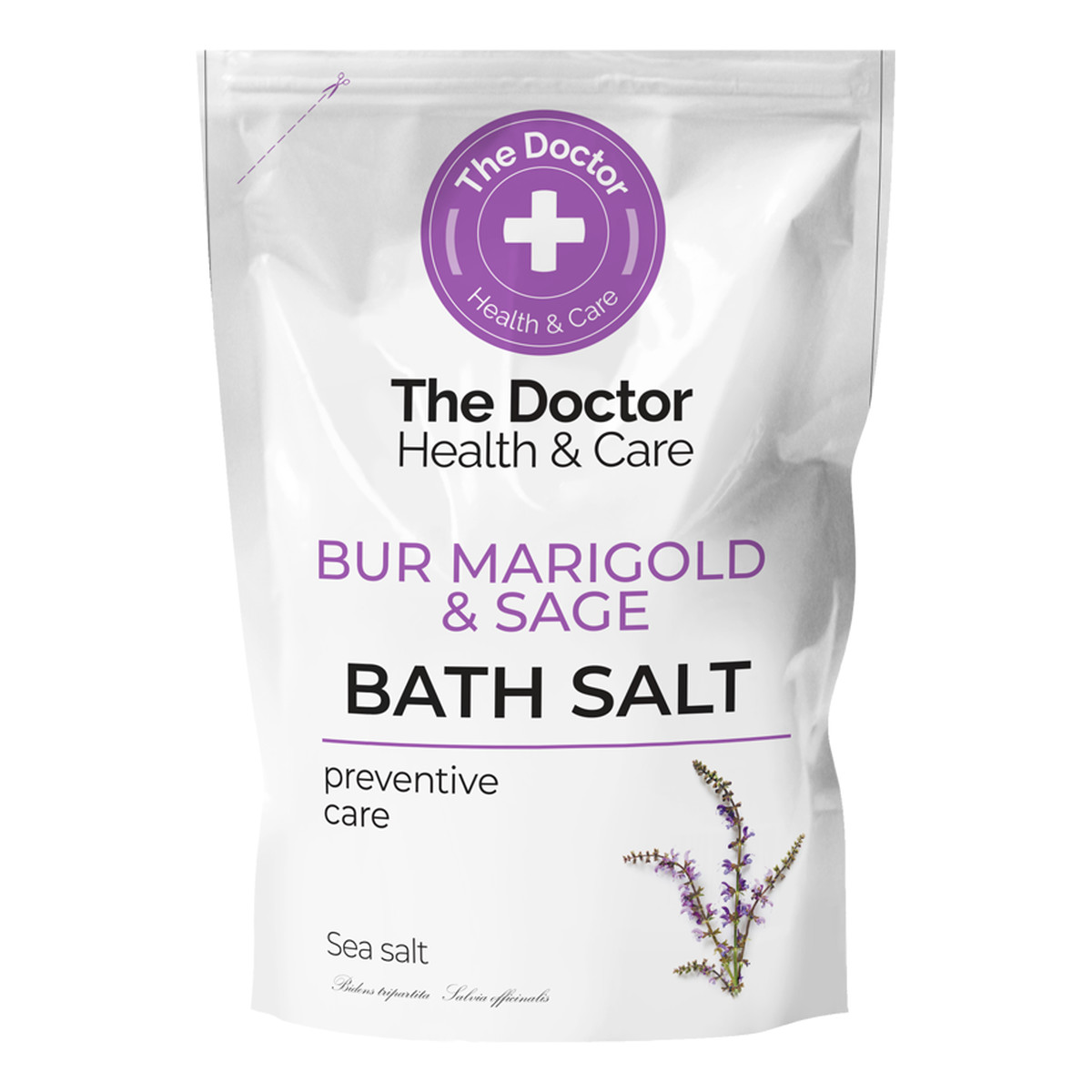 The Doctor Sól do kąpieli z nagietkiem i szałwią 500g
